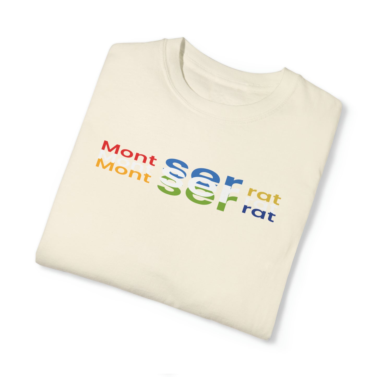 Montserrat Layered - text T-shirt