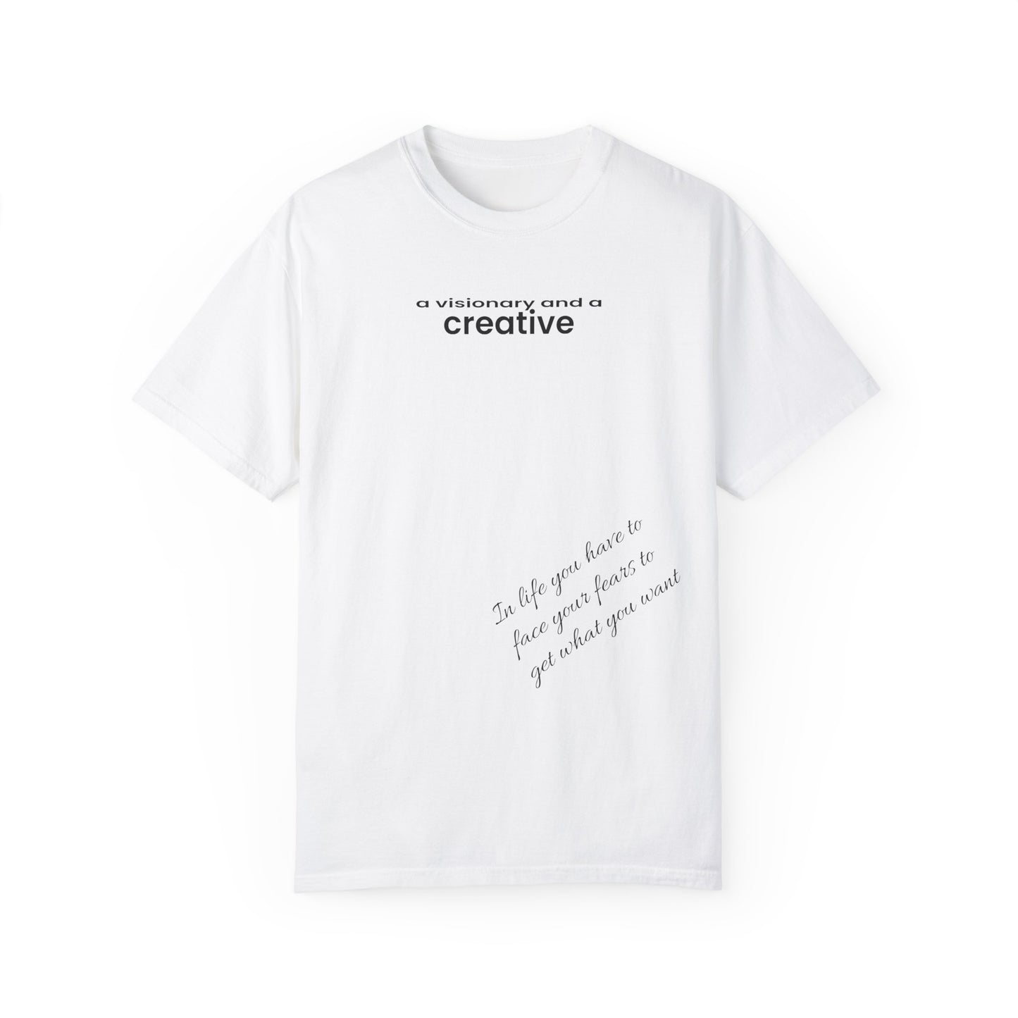 Creative Text Quote T-shirt