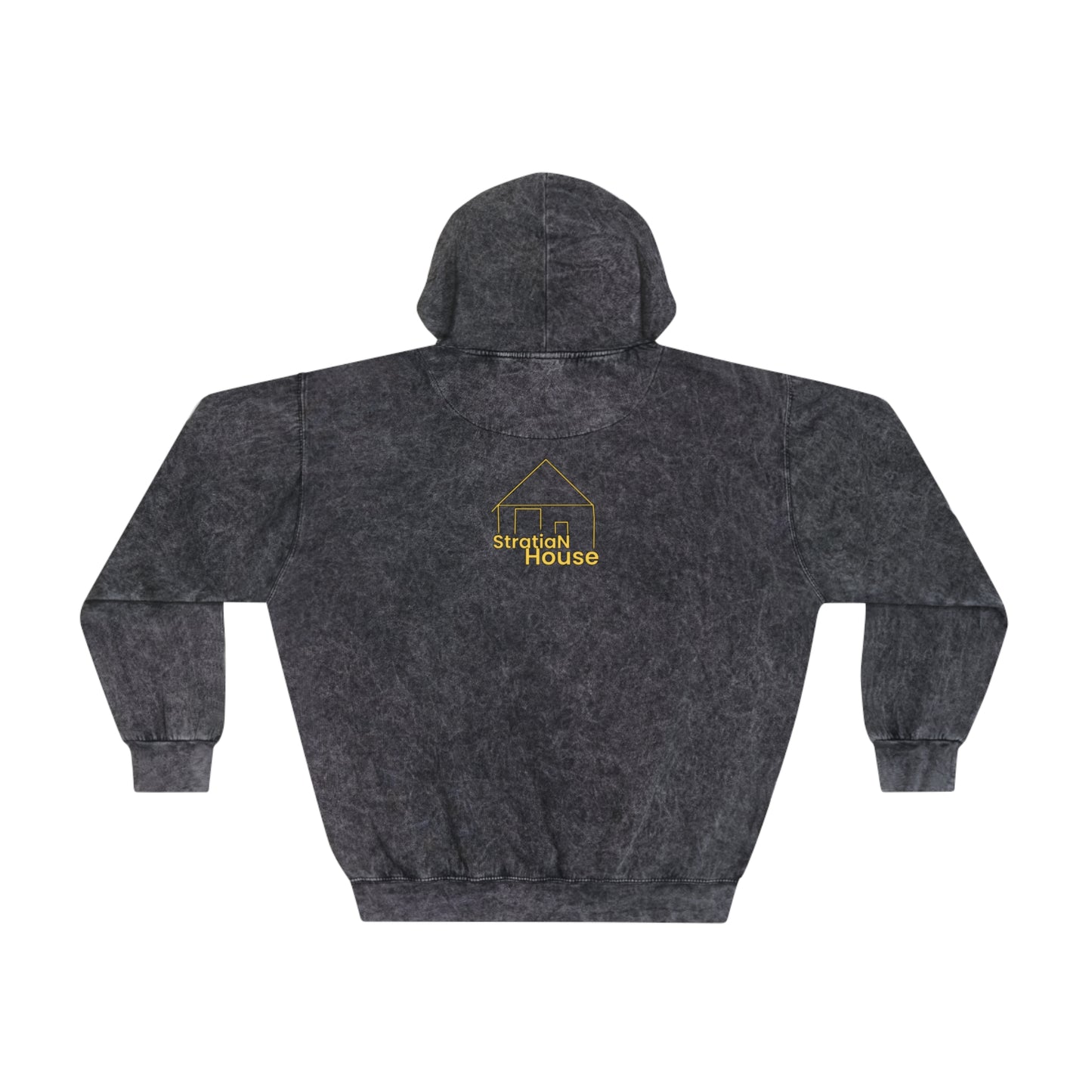 Montserrat Layered-Text Mineral Hoodie