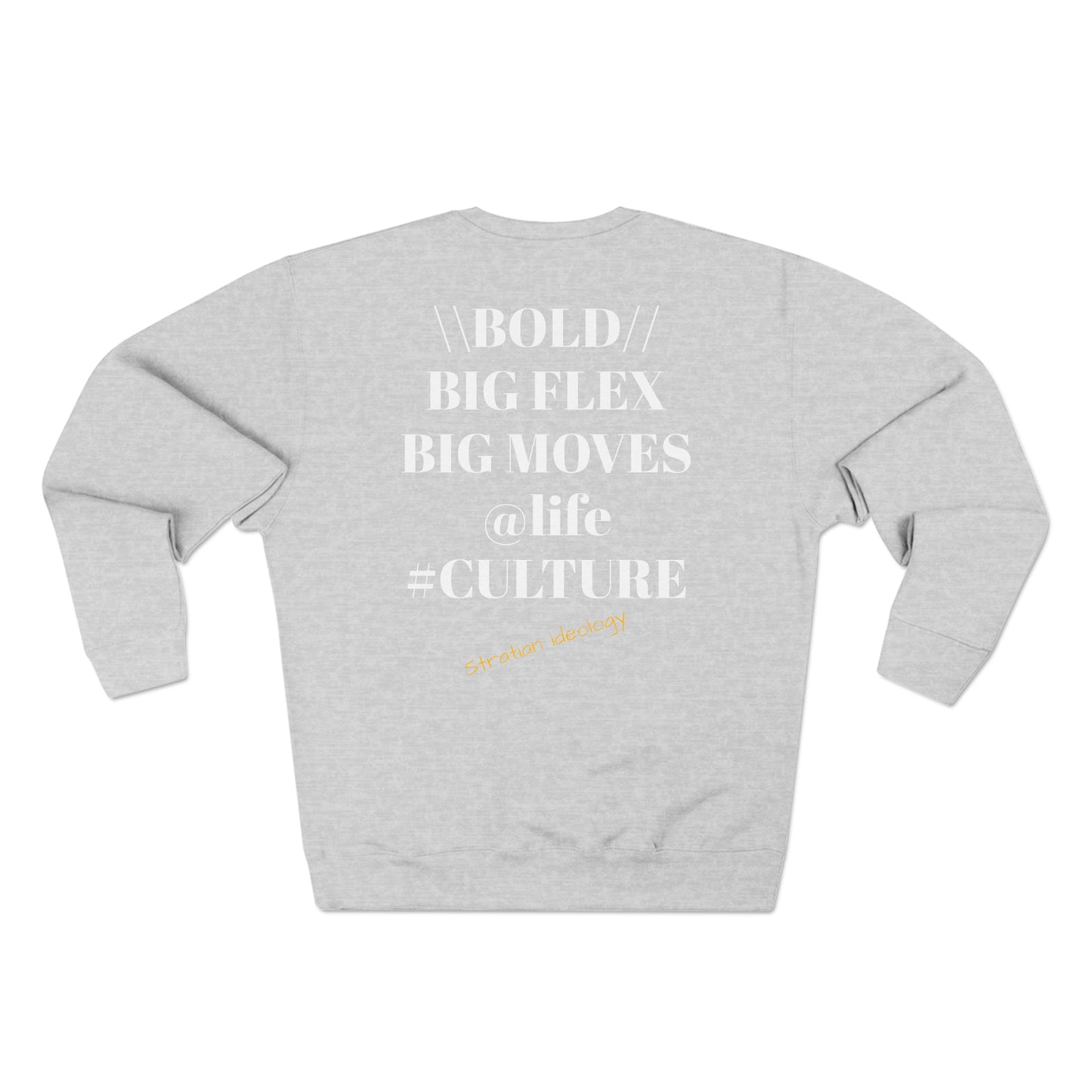 Y.G.R, Grey Crewneck Sweatshirt