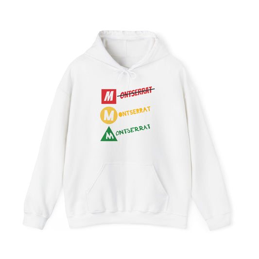 R.Y.G. Montserrat Graphic Hooded Sweatshirt