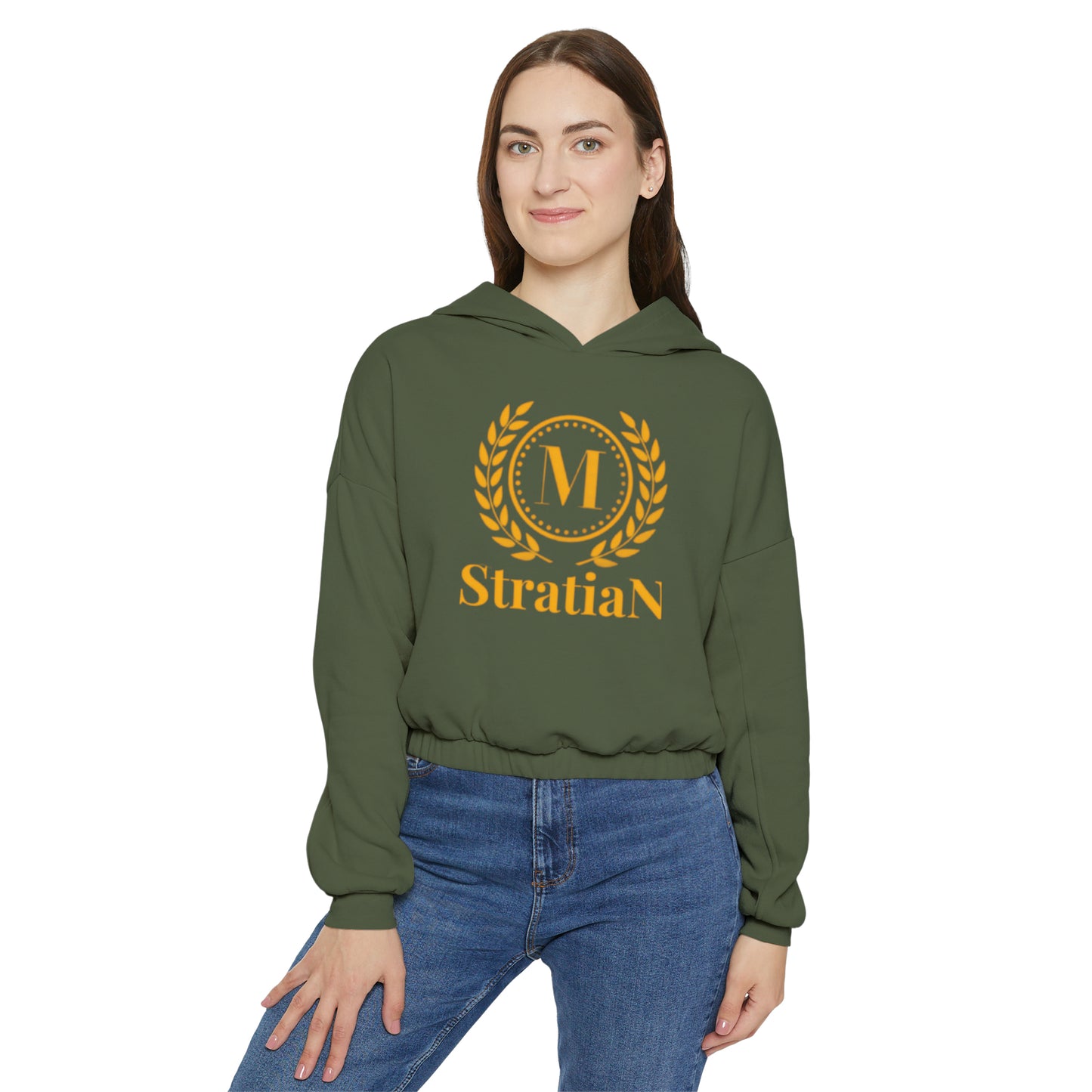 StratiaN Big-Logo Bottom Hoodie