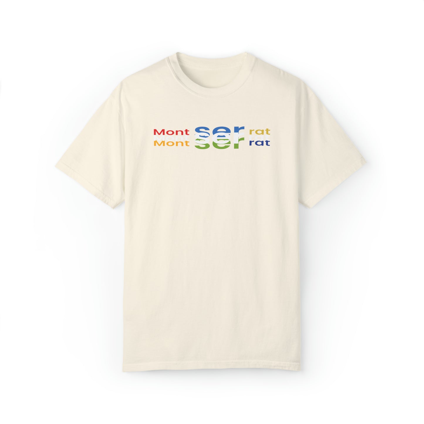 Montserrat Layered - text T-shirt