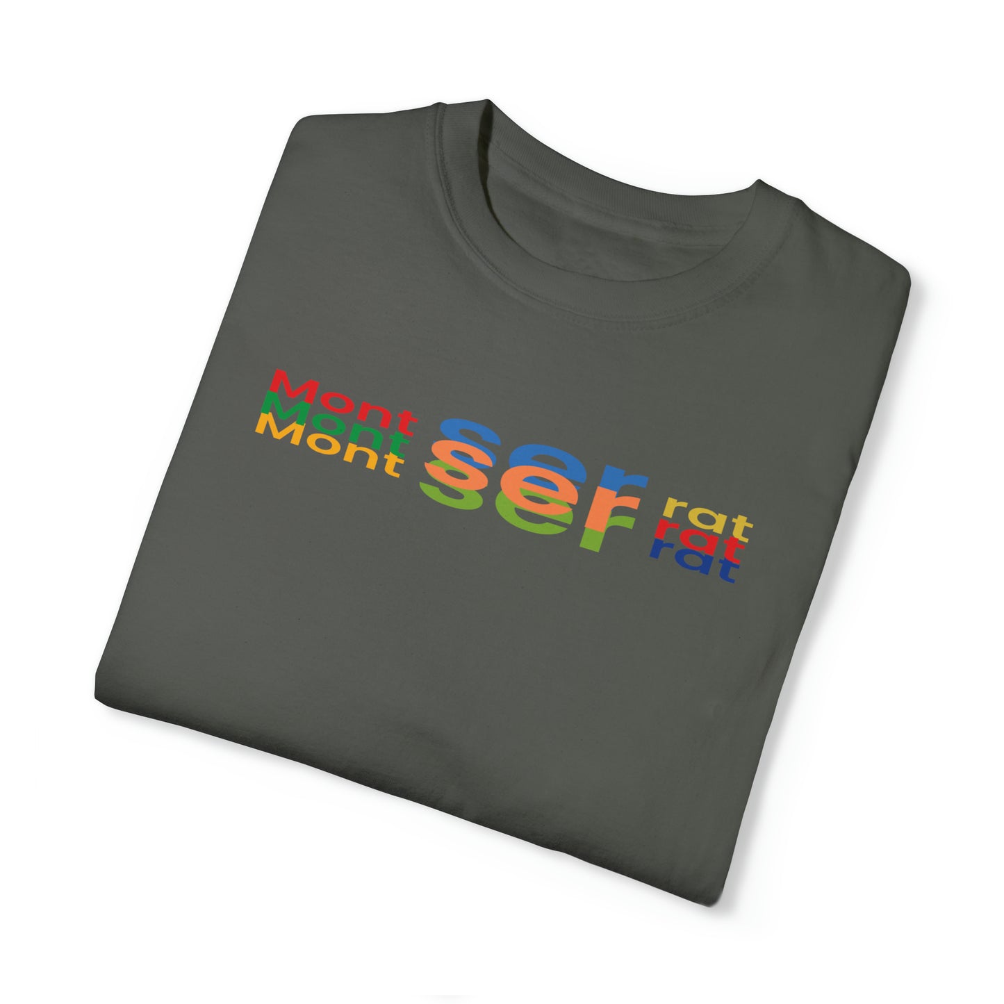 Montserrat Layered - text T-shirt