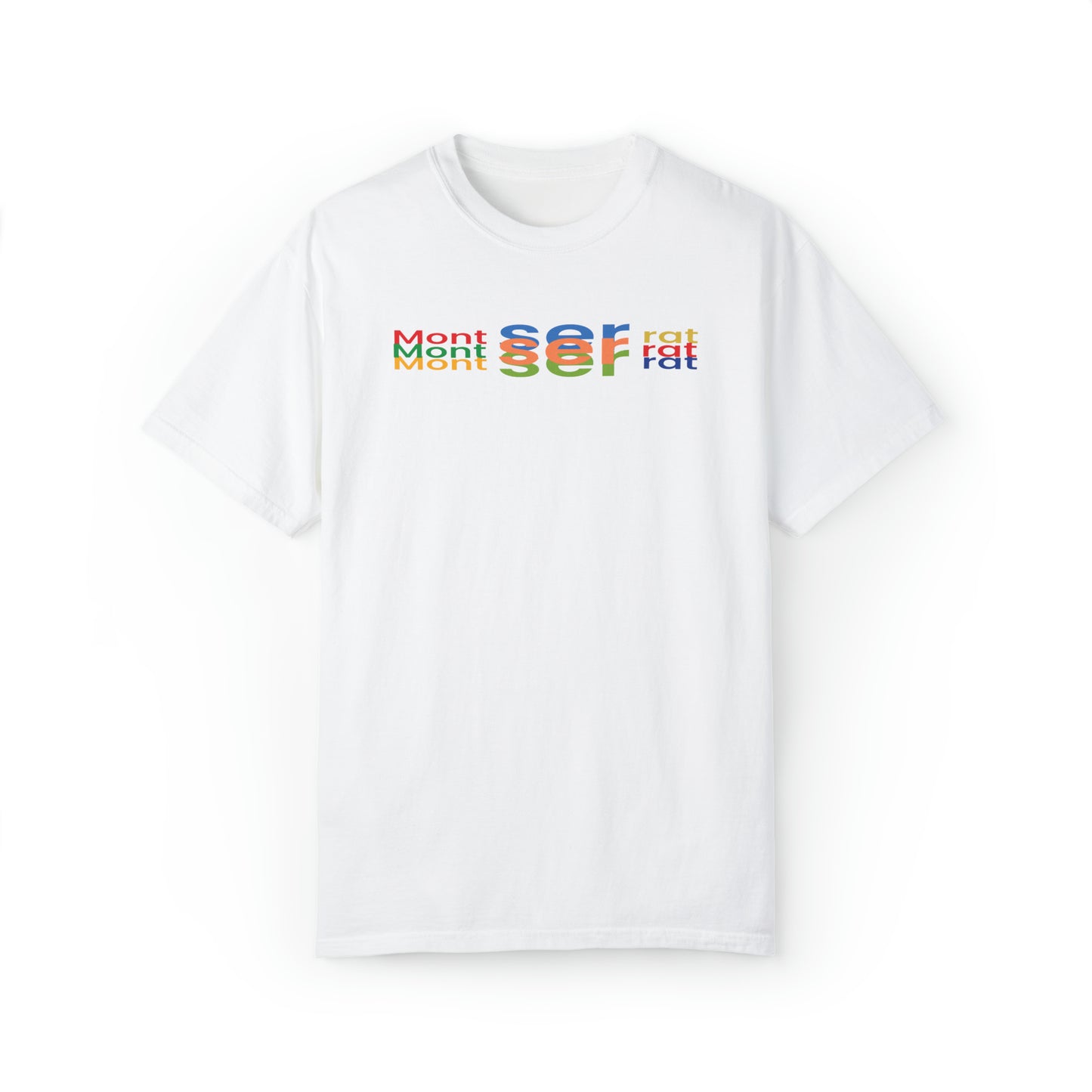 Montserrat Layered - text T-shirt