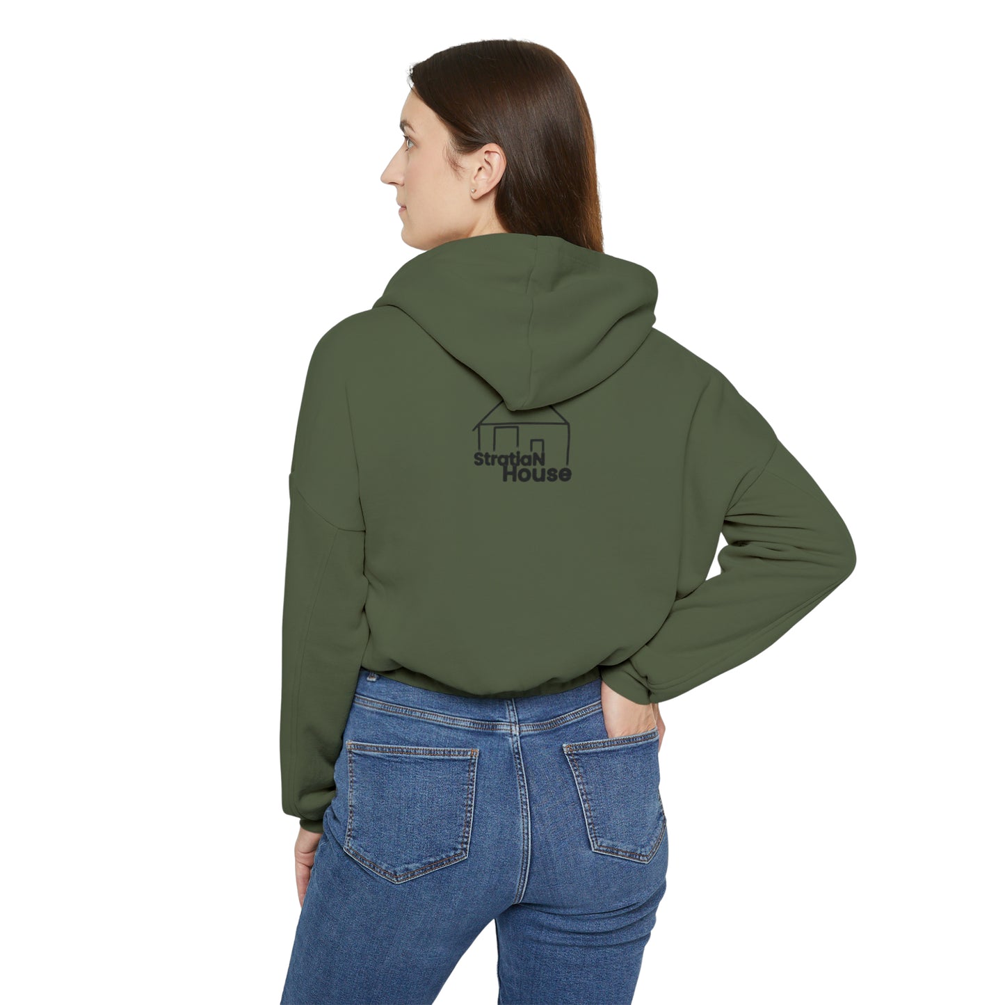 StratiaN Big-Logo Bottom Hoodie