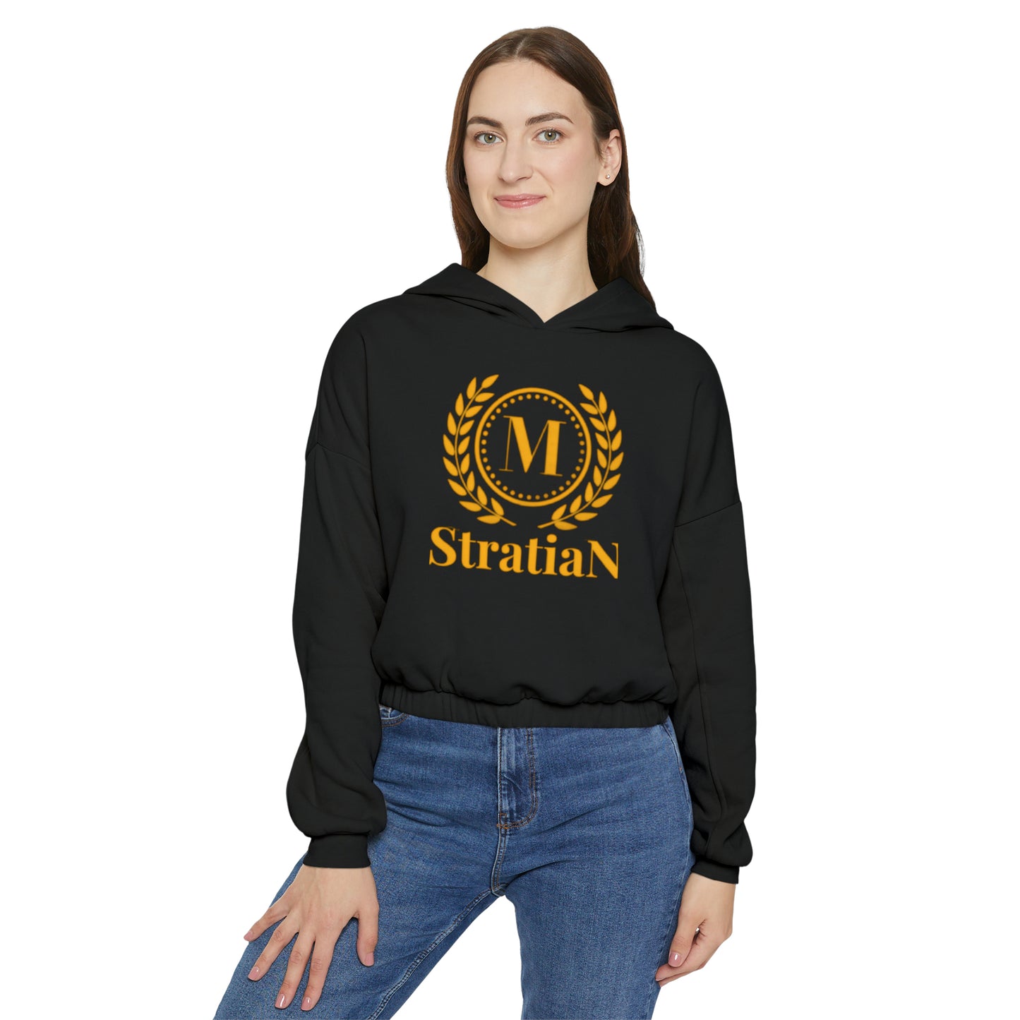 StratiaN Big-Logo Bottom Hoodie