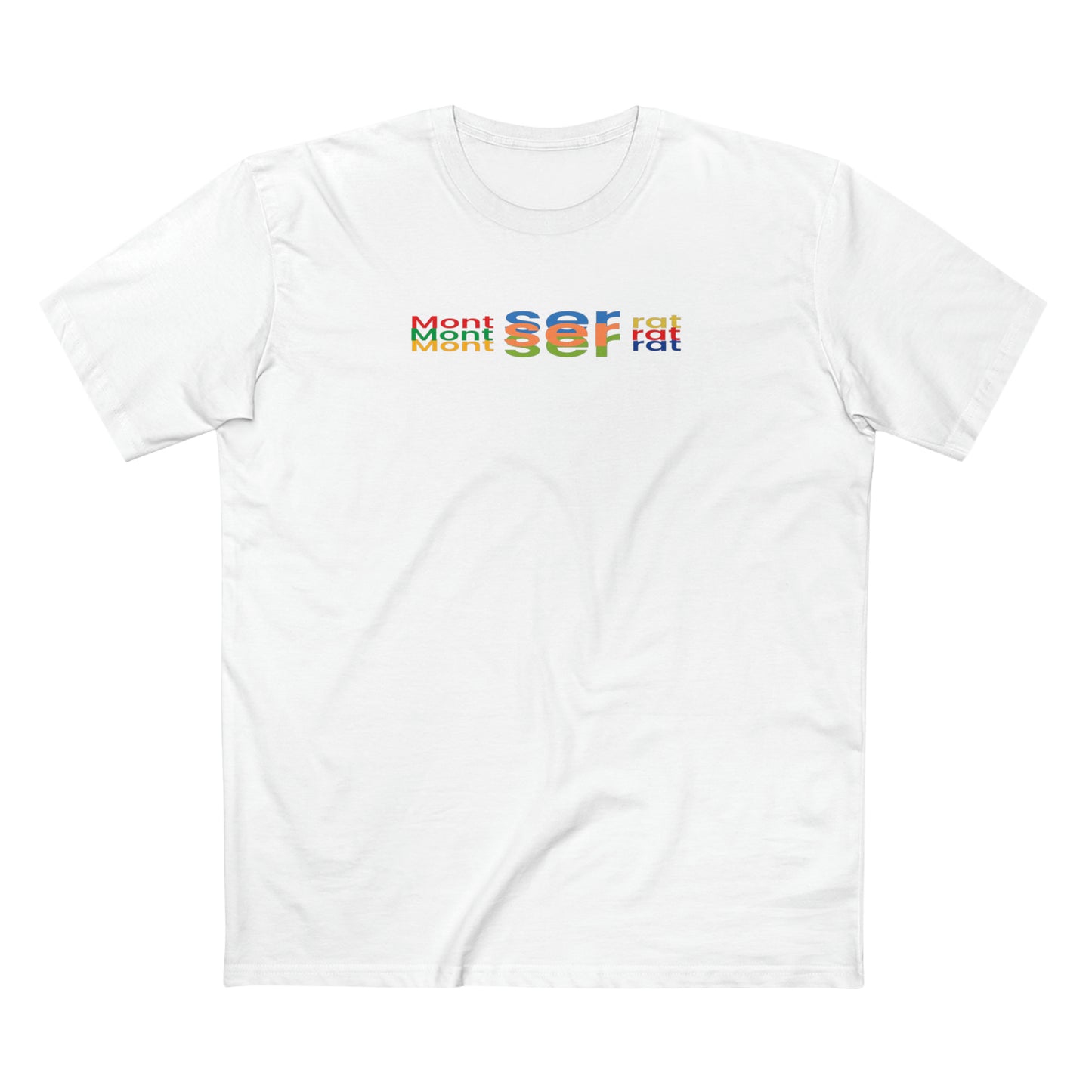 Montserrat Layered - text T-shirt