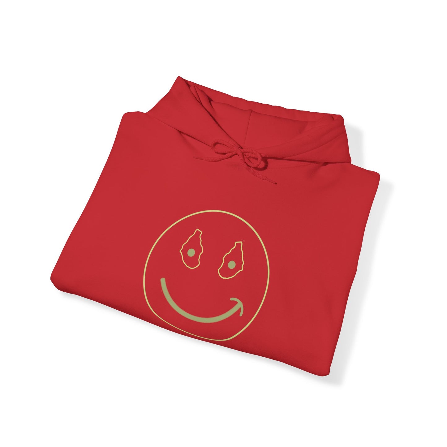 Smiley Face Montserrat Graphic Hooded Sweatshirt