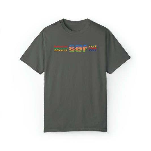 Montserrat Layered - text T-shirt